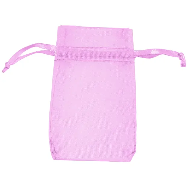 Sachet en organza, 14 x 20cm, rose (50 pcs/UC) | Marco Schreier