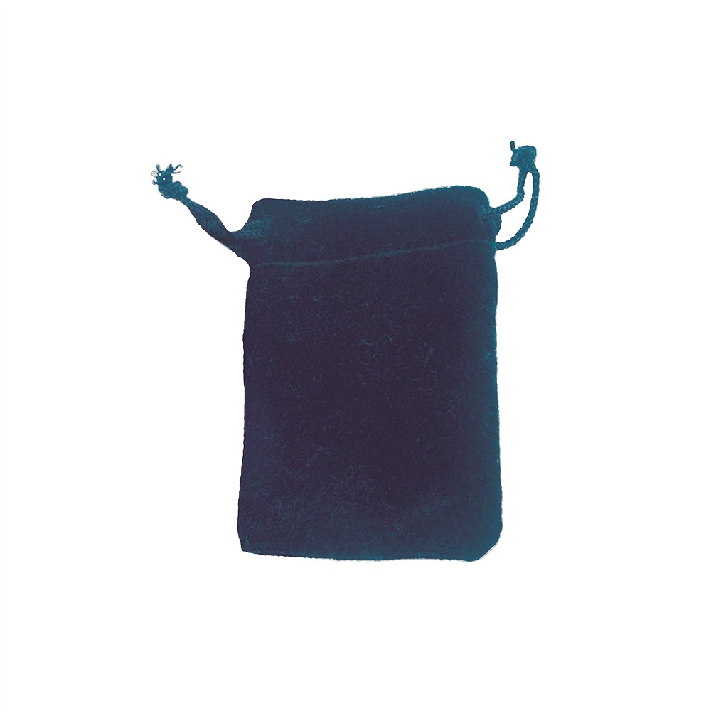Samtbeutel, 05 x 7cm, blau (50 St./VE) | Edelsteine, Heilsteine & Schmuck-Handel