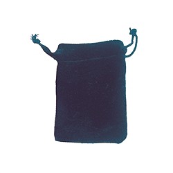 1801103203 Samtbeutel, 10 x 13,5cm, blau (50 St./VE) | GH Edelsteine, Heilsteine & Schmuck