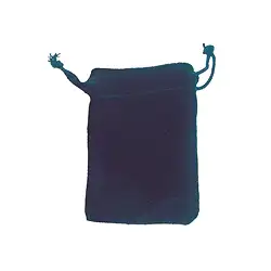 1801103203 Samtbeutel, 10 x 13,5cm, blau (50 St./VE) | GH Edelsteine, Heilsteine & Schmuck