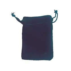 1801103204 Velvet bag, 14 x 20cm, blue (50 pcs./ PU) | wholesaler gems & healing stones
