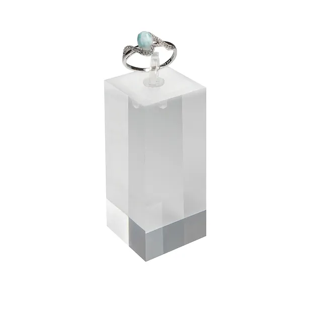 Acrylic stand for rings, 07cm | minerals trade - gems, healing stones & jewelry