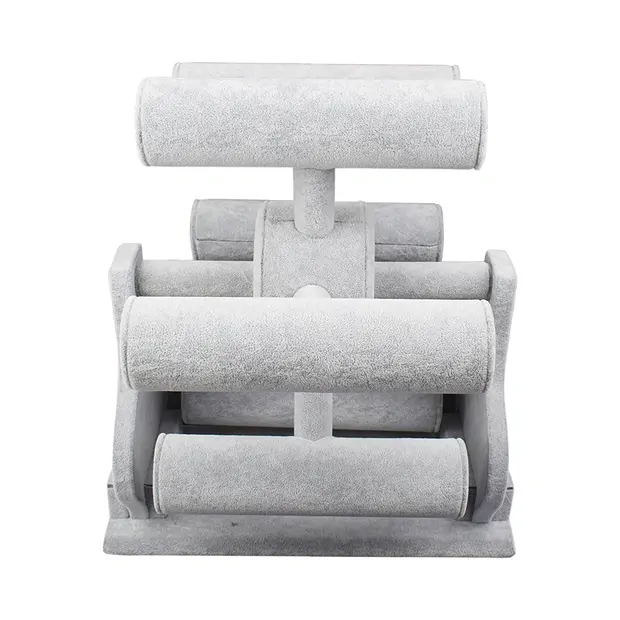 Carrusel expositor de pulseras, gris, 36 cm | Marco Schreier
