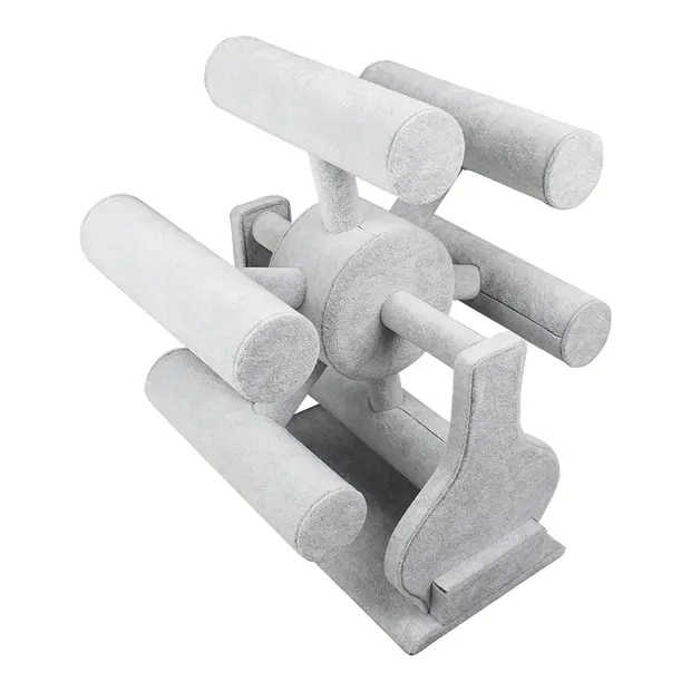 Carrusel expositor de pulseras, gris, 36 cm | Marco Schreier