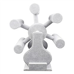 1807050411 Giostra per braccialetti, grigio, 36 cm | grossista gemme e pietre curative