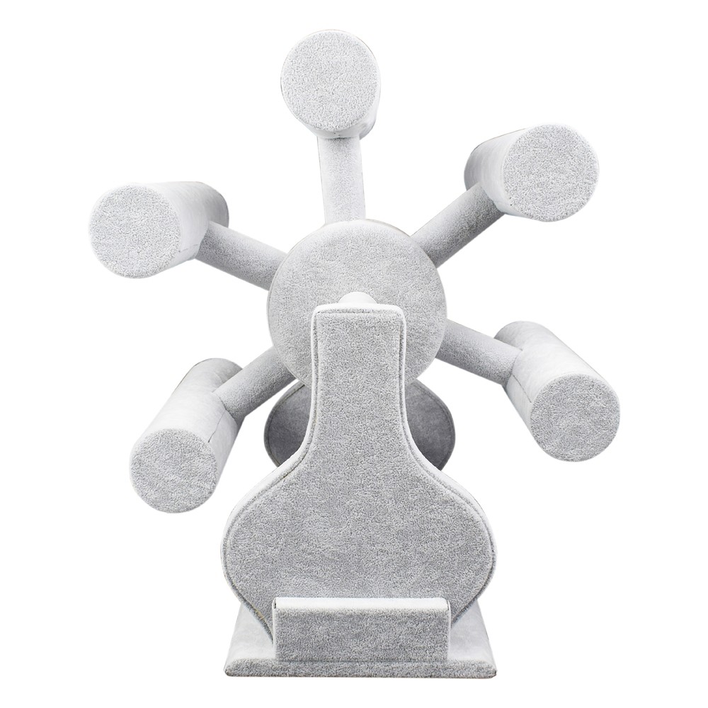 Armband-Display Karusell, grau, 36cm | Schreier Edelsteine, Heilsteine & Schmuck