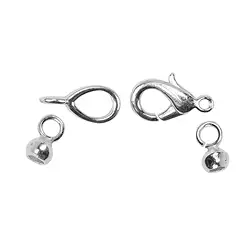 1902225111 Karabiner Komplettset, Doublé versilbert ( 1 Set/VE) | Marco Schreier