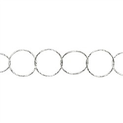 1905106091 Catena da un metro, taglio lucido rotondo, argento, 09mm (1m/VE)  | Marco Schreier