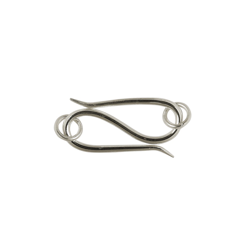 Gancho estándar 12mm, plata (4 uds./paquete) | Marco Schreier