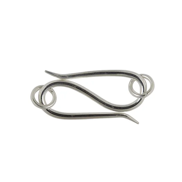 Haken Standard 18mm, Silber (3 St./VE) | Edelsteine, Heilsteine & Schmuck-Handel