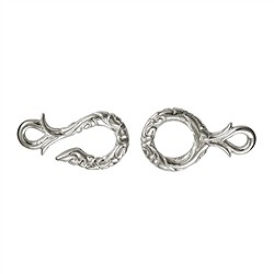 1905209011 Crochet "Serpent" 36mm, argent (1 pc/UC) | Marco Schreier