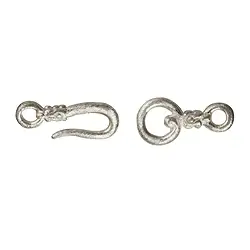 1905209041 Haken "Baroque" 30mm, Silber (1 St./VE) | GH Edelsteine, Heilsteine & Schmuck