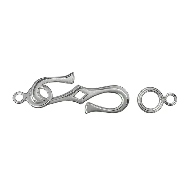 Crochet "losange" 30mm, argent (1 pc/UC) | Marco Schreier