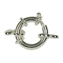 1905211011 Federring Design 16mm mit 2 Ösen, Silber (1 St./VE) | Marco Schreier