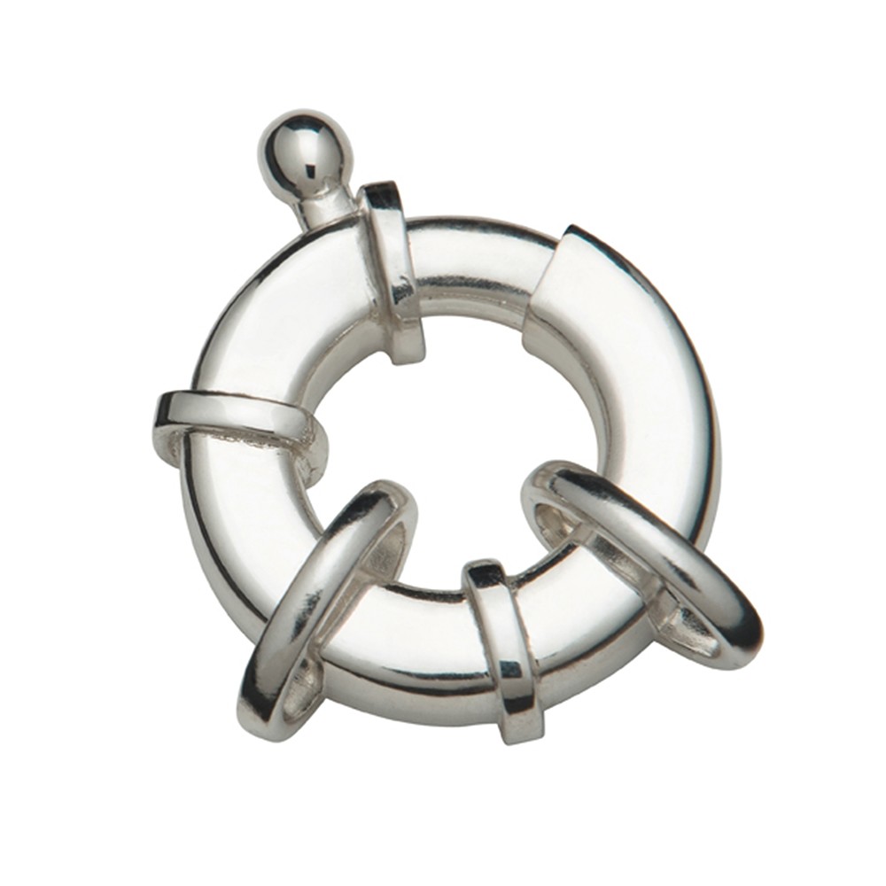 Anelli a molla piatti 18 mm con 2 occhielli (1 pz./ UC) | Marco Schreier