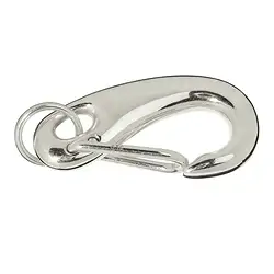 1905227031 Design Lobster Clasp "Oval" 35mm, silver (1 pc./ PU) | Marco Schreier