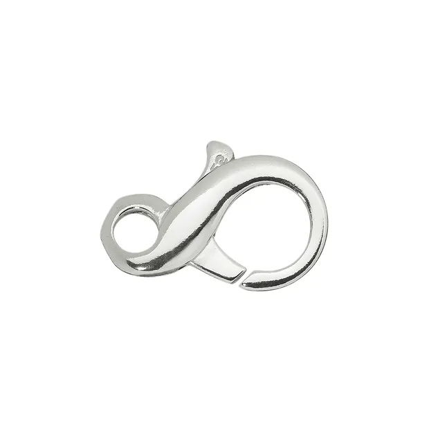 Design-Karabiner "Achter" 12mm, Silber (4 St./VE) | Marco Schreier