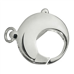 1905227061 Mousqueton design "rond" 14mm, argent (1 pcs/UC) | Marco Schreier