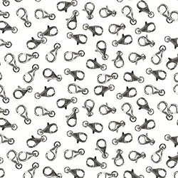 1905231111 Karabiner lose Öse 11mm, Silber (100 pc/VE) | Edelsteine, Heilsteine & Schmuck