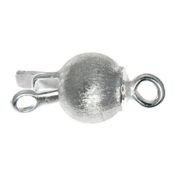 1905250042 Fermoirs boule 12mm, argent mat (1 pcs/UC) | Marco Schreier