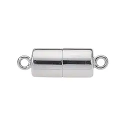 1905269211 Magnet-Schließe Zylinder 07 x 20mm, Silber (1 St./VE), gedeckelt | Marco Schreier