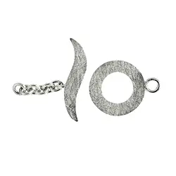 1905283152 Knebelverschluss "Design" 15mm, Silber matt (1 St./VE) | Marco Schreier