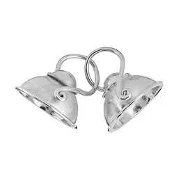 1905286232 Crochet avec demi-coque 20mm, argent mat (1 pc/UC) | Marco Schreier