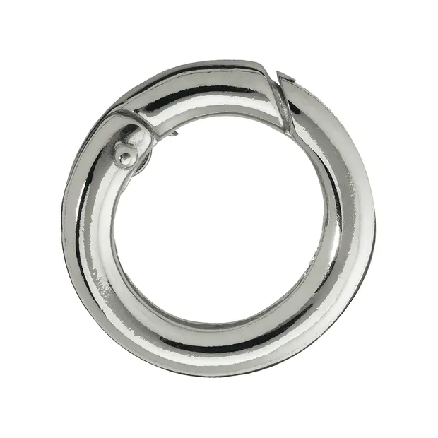 Ringschließe 15mm, Silber, runde Schiene (1 St./VE) | Marco Schreier