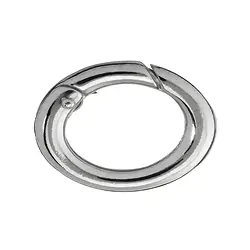 1905287081 Fermoir anneau 12 x 16mm, argent, rail rond (1 pcs/UC) | Marco Schreier