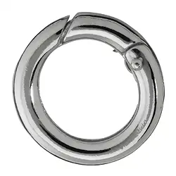 1905287121 Fermoir anneau 17mm, argent, rail rond (1 pcs/UC), Premium  | Marco Schreier