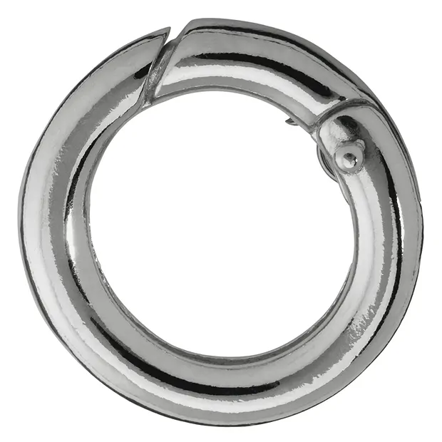 Ringschließe 20mm, Silber, runde Schiene (1 St./VE), Premium | Marco Schreier