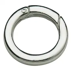 1905290201 Ringschließe 20mm, Silber, eckige Schiene (1 St./VE) | Marco Schreier