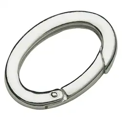 1905291301 Ringschließe 19 x 28mm, Silber, eckige Schiene (1 St./VE) | Marco Schreier