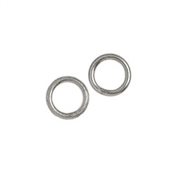 1905315061 Closed jump ring 06mm, silver (37 pcs./ PU) | wholesaler gems & healing stones