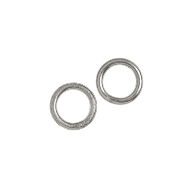 Closed jump ring 06mm, silver (37 pcs./ PU) | wholesaler gems & healing stones
