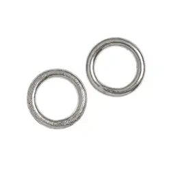 1905316101 Closed jump ring 10mm, silver (10 pcs./ PU) | wholesaler gems & healing stones
