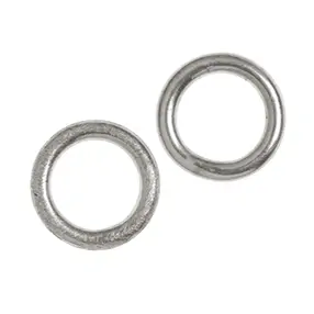 Bindering 12mm, Silber (4 St./VE) | Großhändler Edelsteine, Heilsteine & Schmuck
