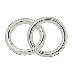 1905317011 Hollow ring jumbo double 25mm, silver (1 pc./ PU) | Marco Schreier