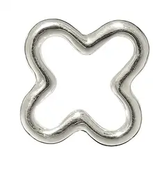 1905317021 Bindering Kreuz 22mm, Silber (2 St./VE) | GH Edelsteine, Heilsteine & Schmuck