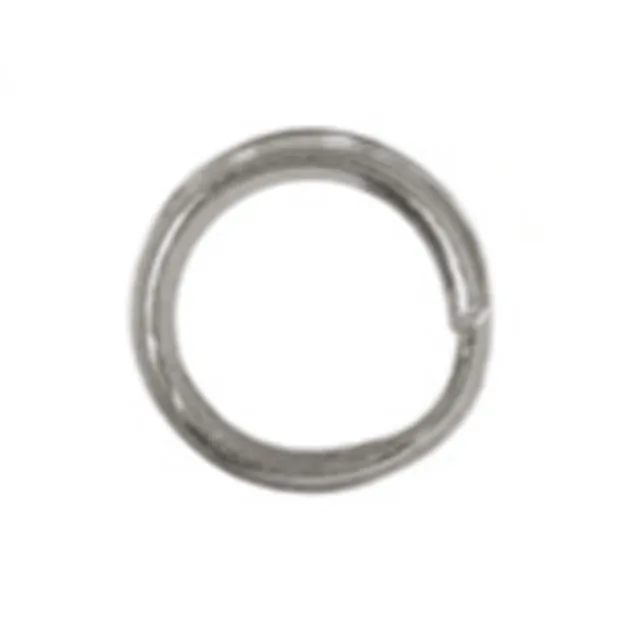 Spaltring 6mm, Silber (40 St./VE) | Großhändler Edelsteine, Heilsteine & Schmuck