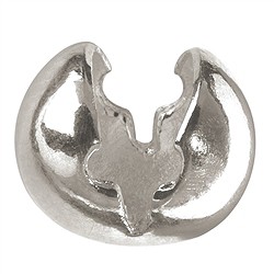 1905325051 Kaschierkugel zum Klappen 5mm, Silber (12 St./VE) | Marco Schreier