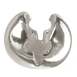 1905325051 Kaschierkugel zum Klappen 5mm, Silber (12 St./VE) | Marco Schreier