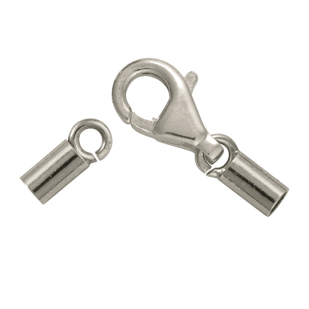 Mosquetón para correas de 1,5 mm, plateado (3 uds./VE) | Marco Schreier