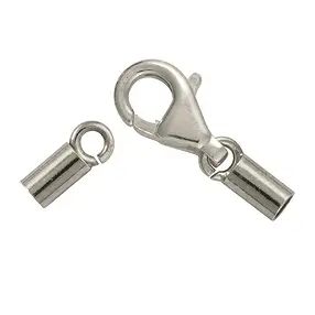 Mousqueton pour Cordons de 1,5mm, argent (3 pcs/UC) | Marco Schreier