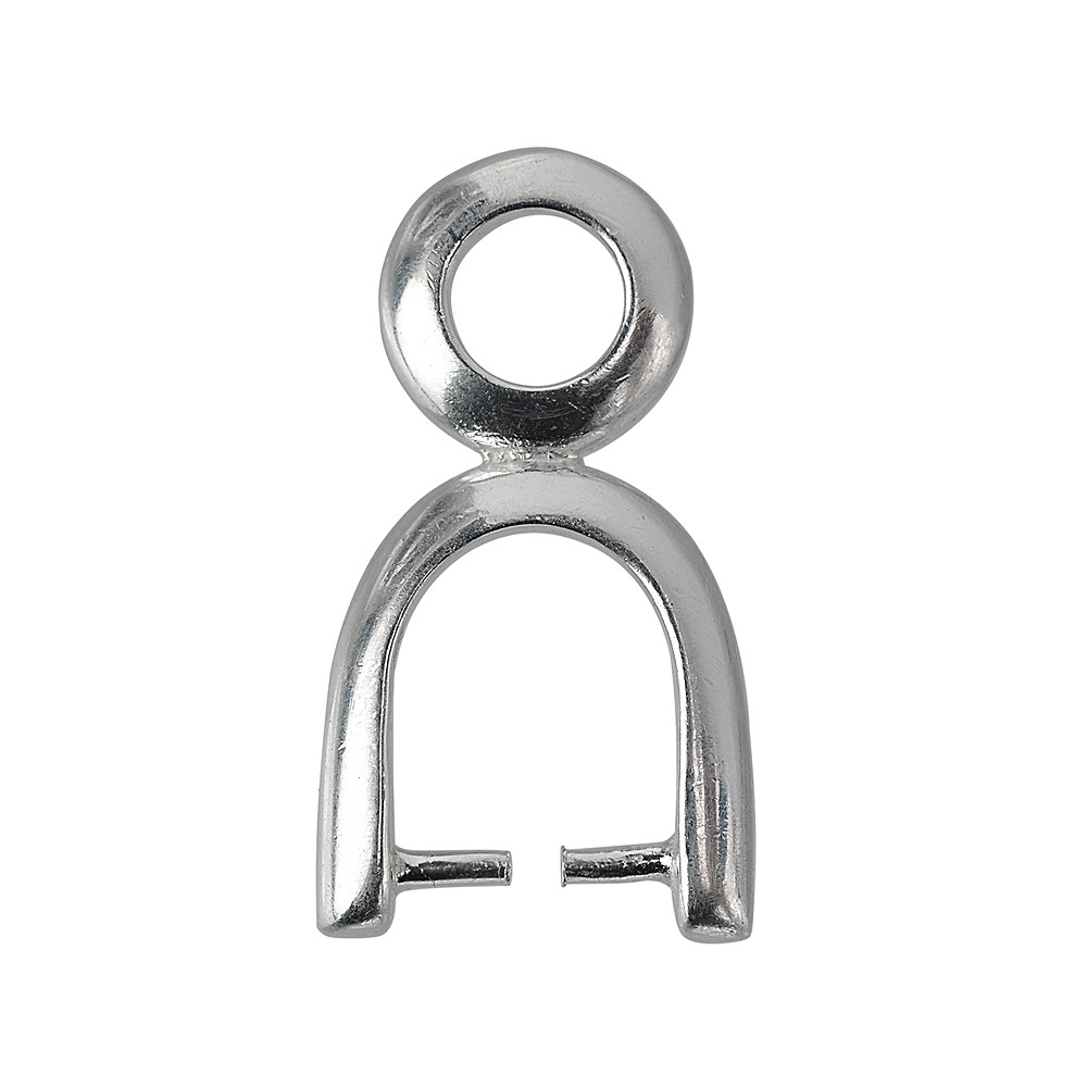 Basis-Halter zum Klemmen für frontgebohrte Steine, 20 x 11,5mm (1 St./VE) | Marco Schreier