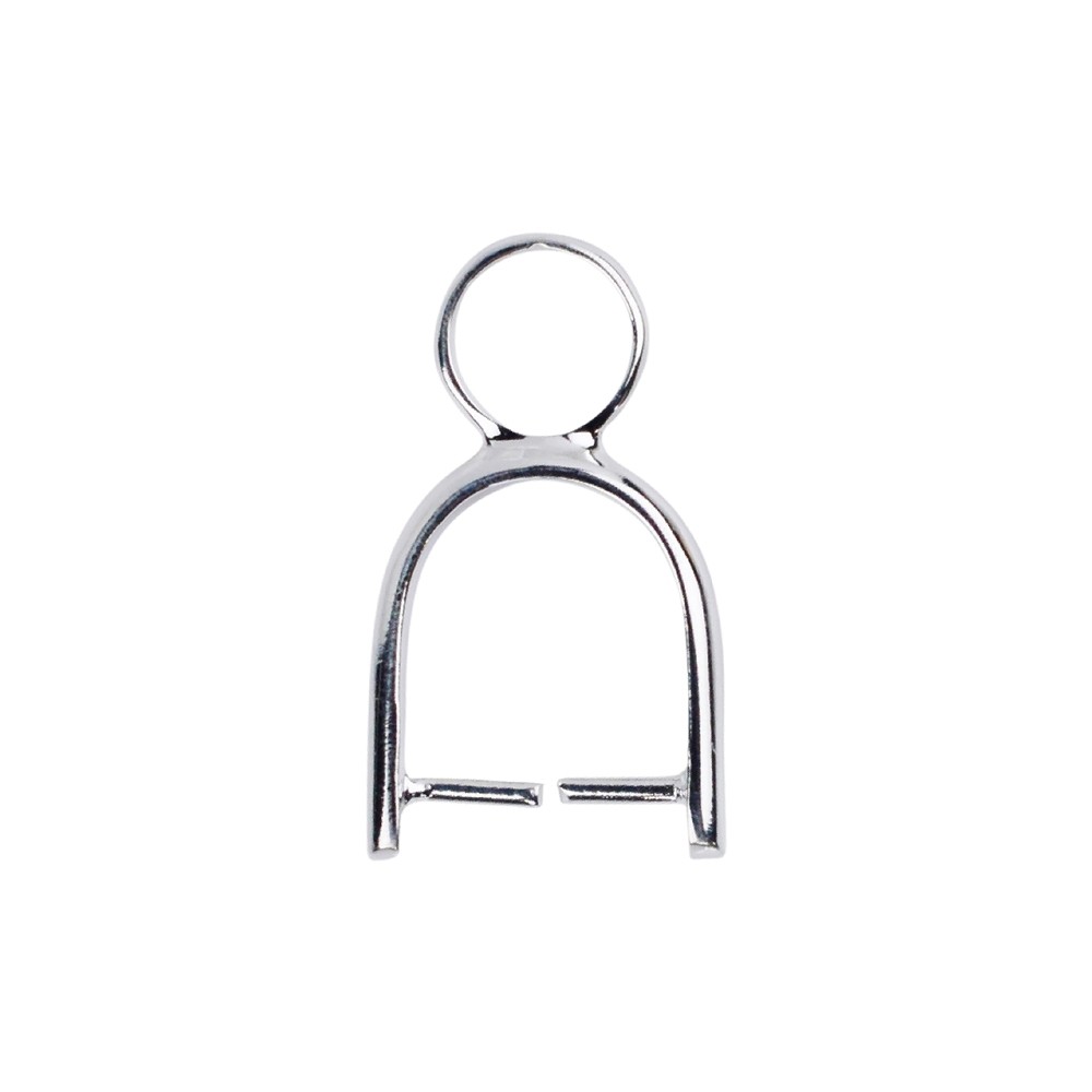 Basis-Halter zum Klemmen für frontgebohrte Steine, 32 x 17mm (1 St./VE) | Marco Schreier