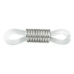 1905415011 Holder for eyeglass chain, silver rhodiniert (6 pcs./ PU) | Marco Schreier