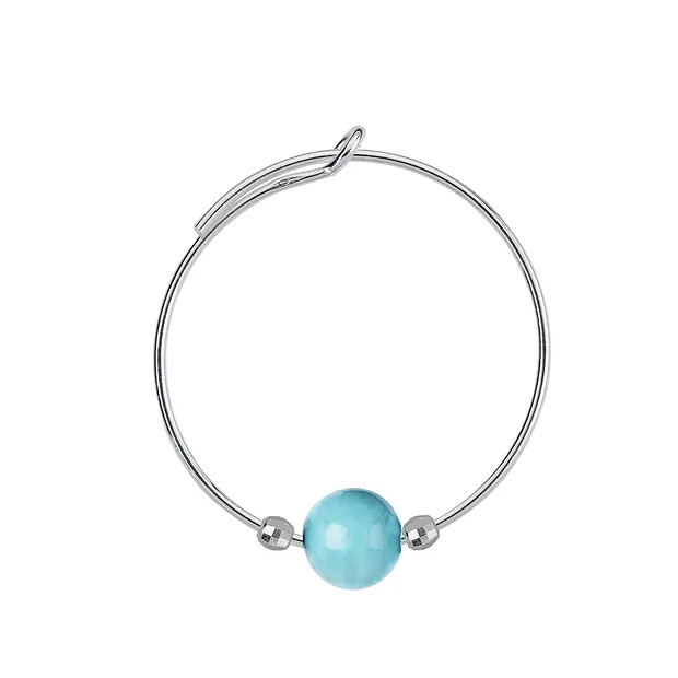 Creole 10mm, Silber (6 St./VE) | Großhändler Edelsteine, Heilsteine & Schmuck