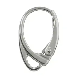 1905510051 Klappbrisur mit Öse 18mm, Silber (6 St./VE) | Edelsteine, Heilsteine & Schmuck