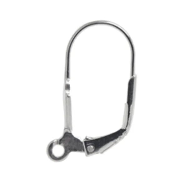 Klappbrisur 15mm, Silber (6 St./VE) | Schreier Edelsteine, Heilsteine & Schmuck